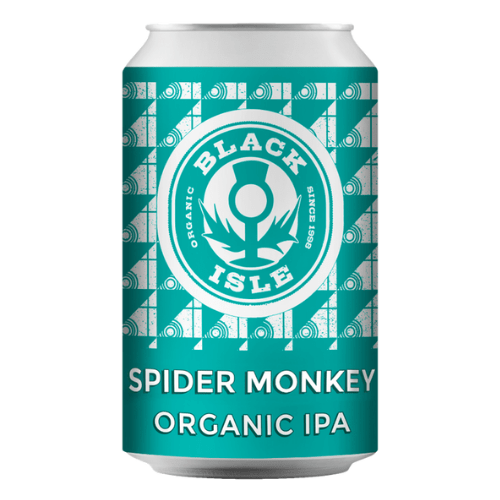 Black Isle Spider Monkey Organic IPA Cans 24x330ml The Beer Town Beer Shop Buy Beer Online