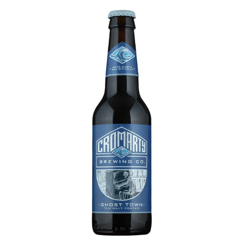 Cromarty Brewing Co. Ghost Town Ten Malt Porter 12x550ml The Beer Town Beer Shop Buy Beer Online