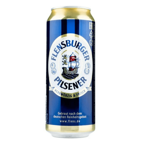 Flensburger Pilsner Cans 24x500ml The Beer Town Beer Shop Buy Beer Online