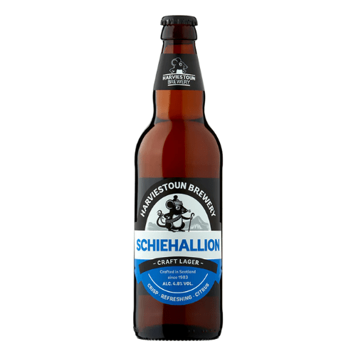 Harviestoun Brewery Schiehallion Lager 8x500ml The Beer Town Beer Shop Buy Beer Online