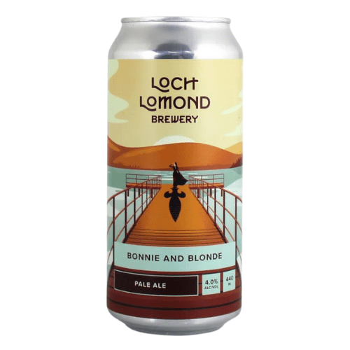 Loch Lomond Brewery Bonnie and Blonde Pale Ale Cans 12x440ml The Beer Town Beer Shop Buy Beer Online