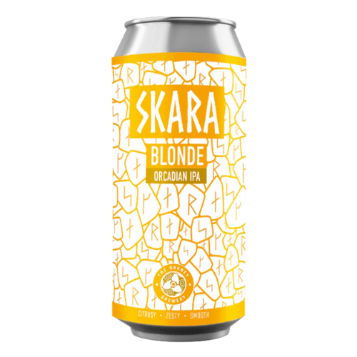 Orkney Brewery Runic Range Skara Blonde Orcadian IPA Cans 12x440ml The Beer Town Beer Shop Buy Beer Online