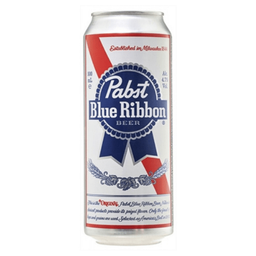 Pabst Blue Ribbon Cans 24x500ml The Beer Town Beer Shop Buy Beer Online