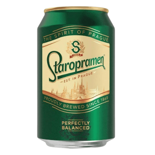 Staropramen Cans 24x330ml The Beer Town Beer Shop Buy Beer Online