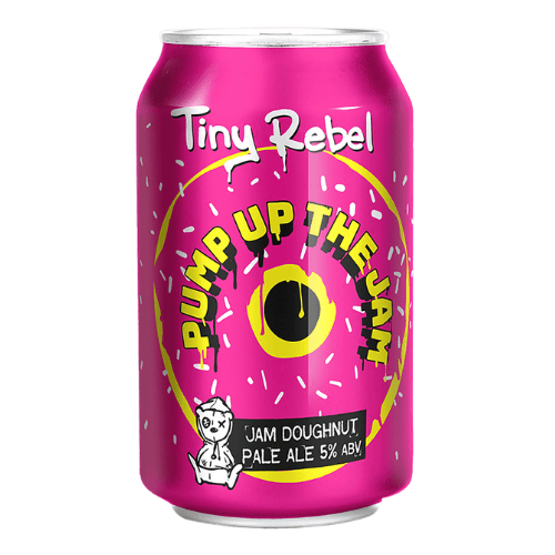 Tiny Rebel Pump Up the Jam - Jam Doughtnut Pale Ale 24x330ml The Beer Town Beer Shop Buy Beer Online