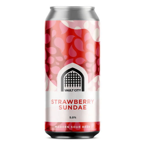 Vault City Strawberry Sundae 24x440ml The Beer Town Beer Shop Buy Beer Online