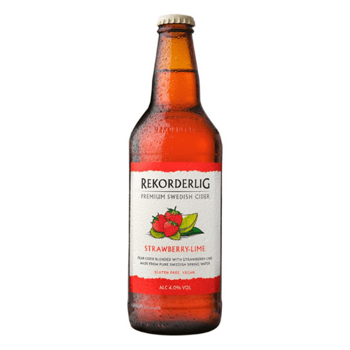 Rekorderlig Strawberry & Lime Cider 15x500ml The Beer Town Beer Shop Buy Beer Online