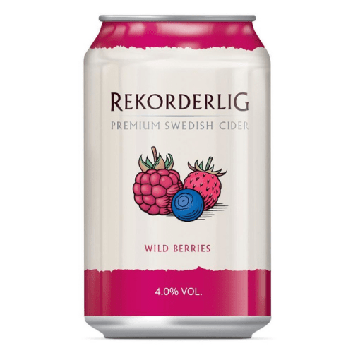 Rekorderlig Wild Berries Cider Can 24x330ml The Beer Town Beer Shop Buy Beer Online