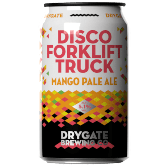 Drygate Disco Forklift Truck Mango Pale Ale Cans 12x330ml The Beer Town Beer Shop Buy Beer Online