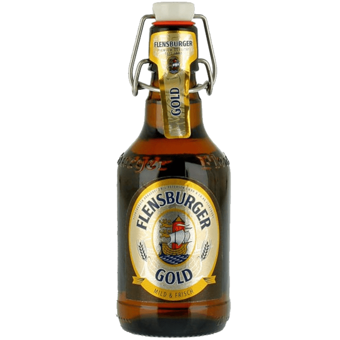 Flensburger Gold Fliptop 24x330ml The Beer Town Beer Shop Buy Beer Online