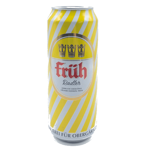 Fruh Kolsch Radler Cans 24x500ml The Beer Town Beer Shop Buy Beer Online