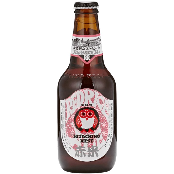 Hitachino Nest Red Rice Ale 24x330ml The Beer Town Beer Shop Buy Beer Online