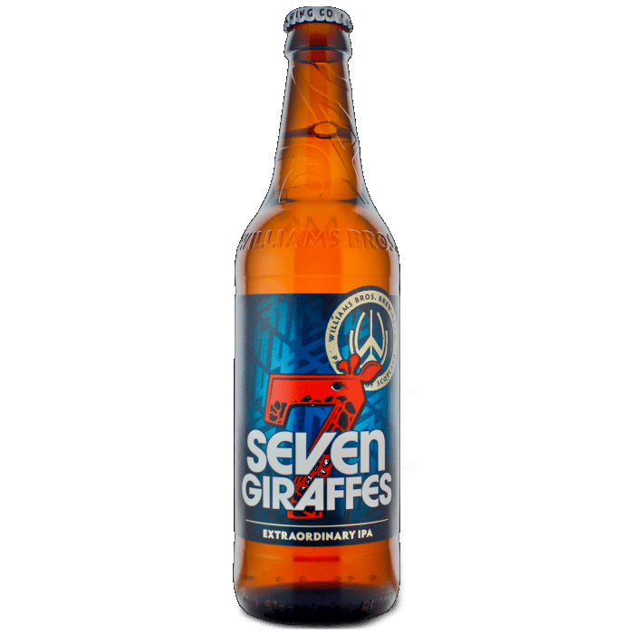 Williams Bros Seven Giraffes 12x500ml The Beer Town Beer Shop Buy Beer Online