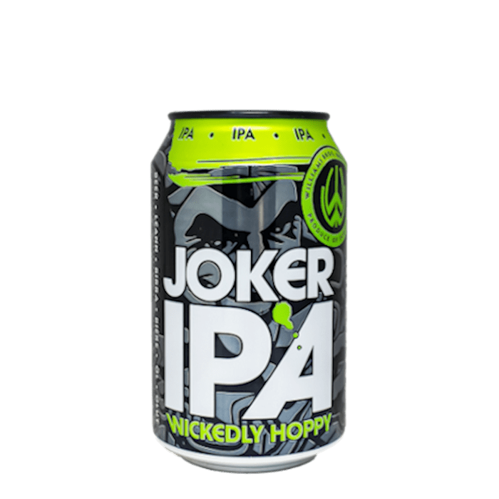 Williams Joker Cans 24x330ml The Beer Town Beer Shop Buy Beer Online